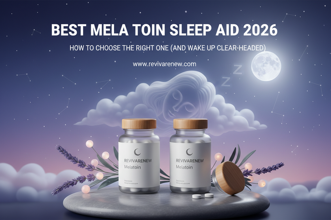 Best Melatonin Sleep Aid 2026: How to Choose the Right One (and Wake Up Clear-Headed) www.revivarenew.com