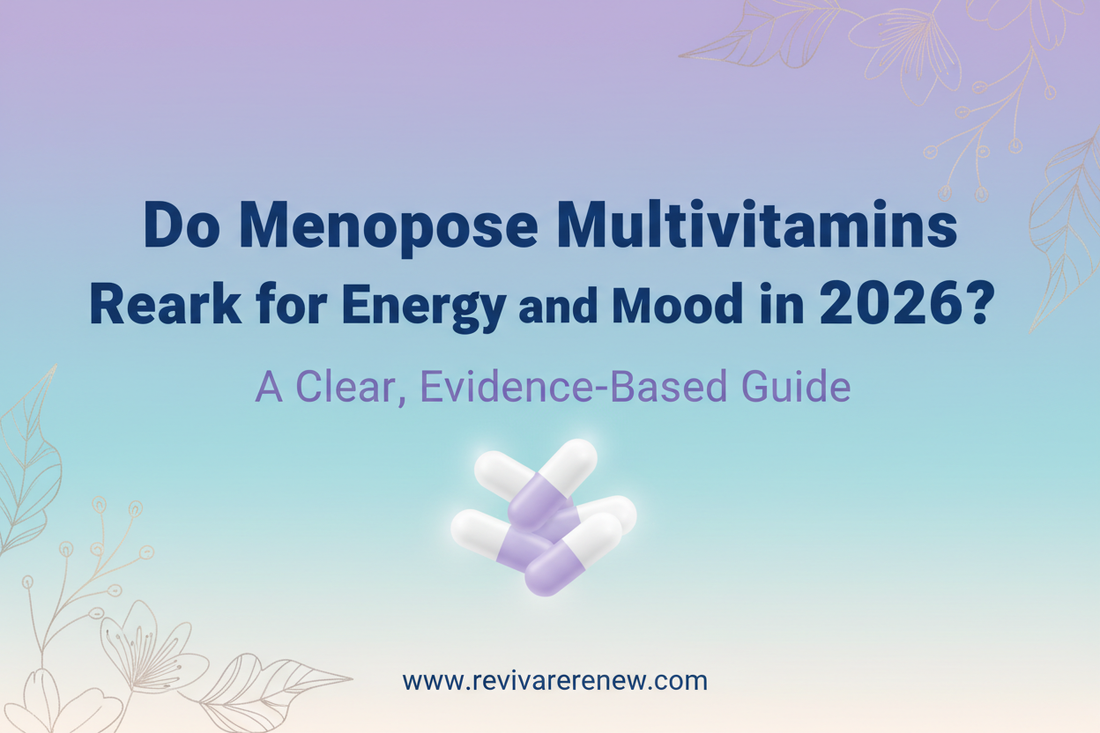 Do Menopause Multivitamins Really Work for Energy and Mood in 2026? A Clear, Evidence-Based Guide www.revivarenew.com