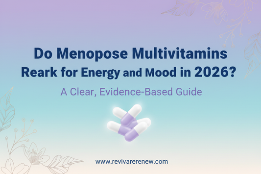 Do Menopause Multivitamins Really Work for Energy and Mood in 2026? A Clear, Evidence-Based Guide www.revivarenew.com