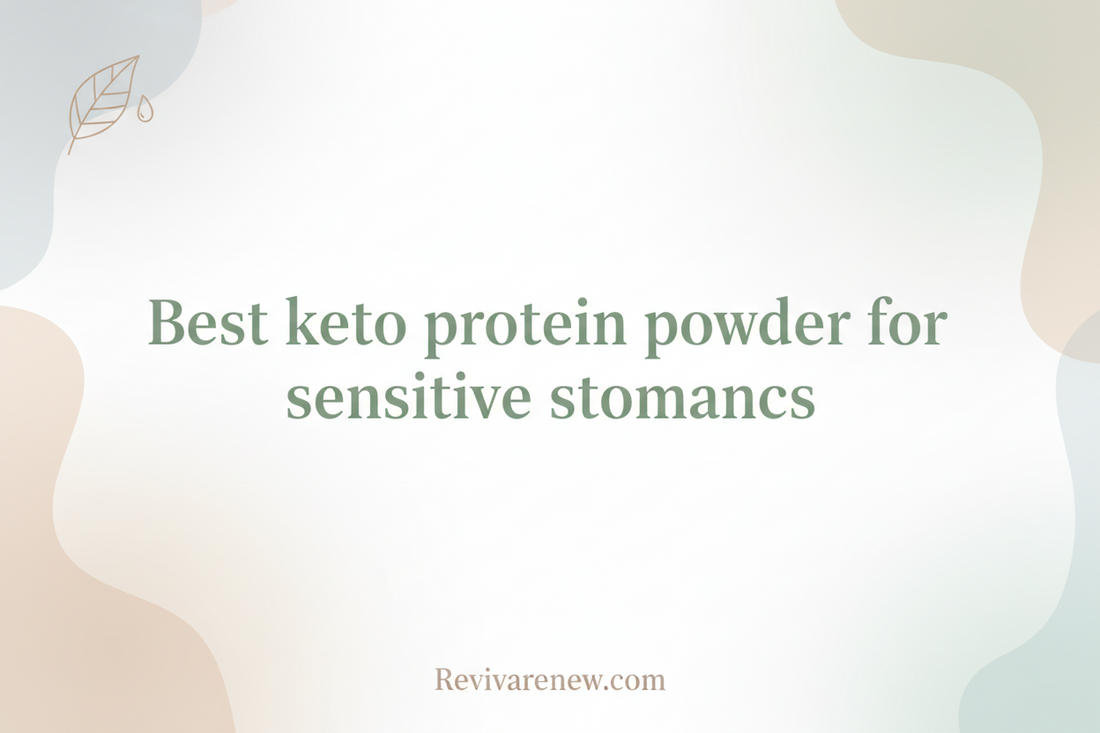 Best keto protein powder for sensitive stomachs