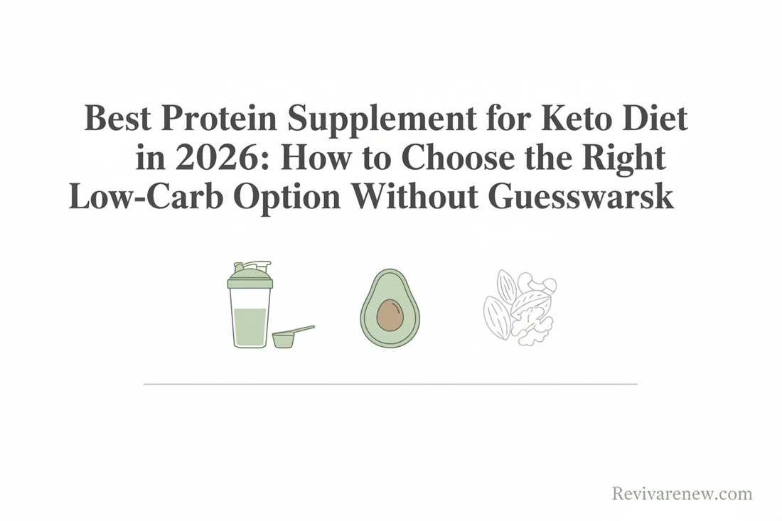 Best Protein Supplement for Keto Diet in 2026: How to Choose the Right Low-Carb Option Without Guesswork