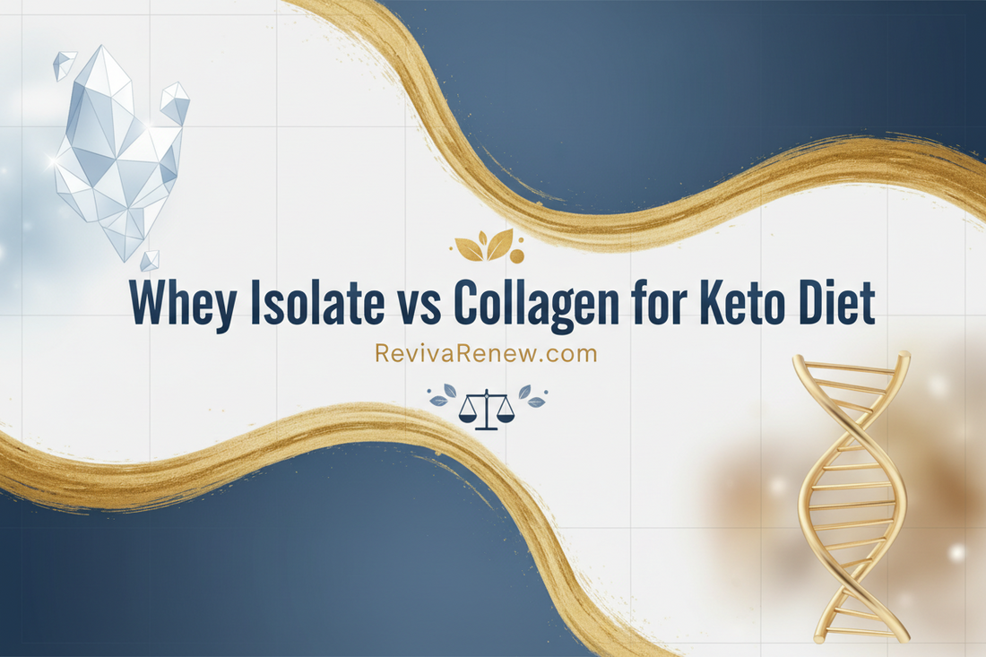 Whey isolate vs collagen for keto diet Revivarenew.com