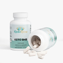Three bottles of Keto BHB capsules on a white background with 'Revive Nutrition' branding.