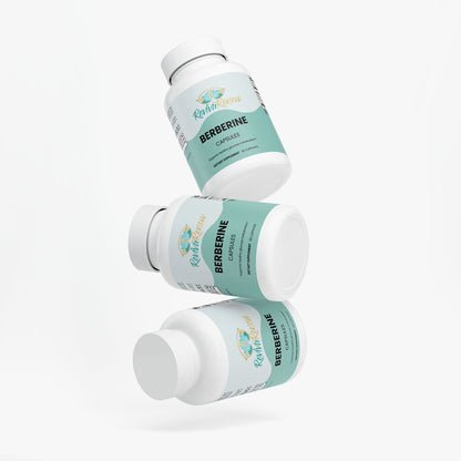 RevivaRenew Berberine Capsules – Natural Blood Sugar, Metabolism & Heart Support