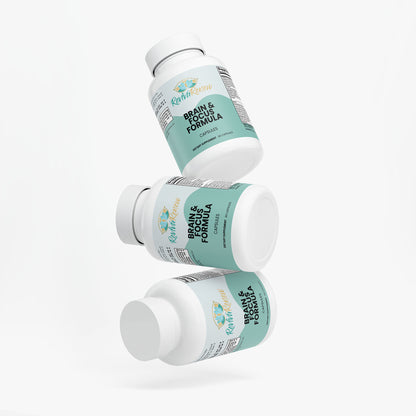 Brain & Focus Formula – Cognitive Support with Vitamins, Amino Acids & Herbal Extracts