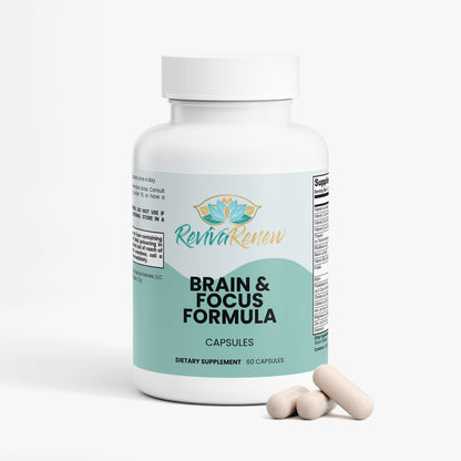 Brain & Focus Formula – Cognitive Support with Vitamins, Amino Acids & Herbal Extracts