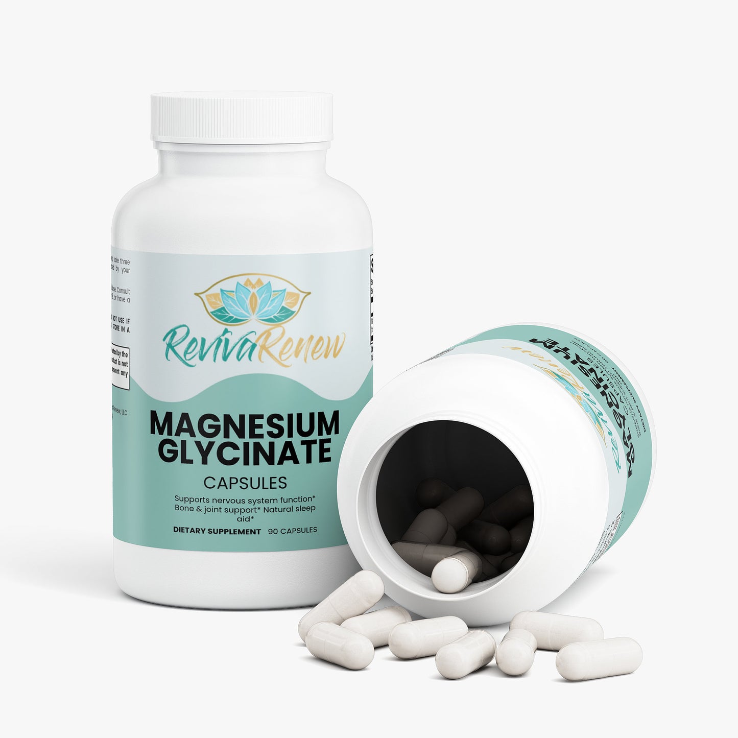 Magnesium Glycinate – High Absorption Relaxation & Sleep Support | 90 Capsules