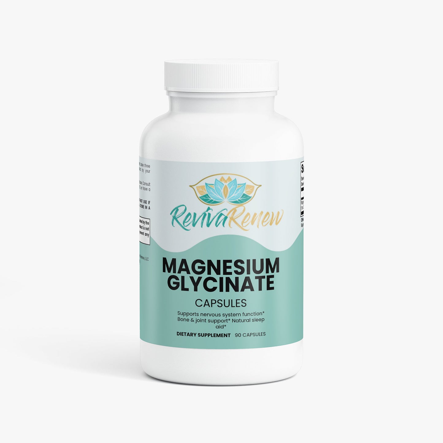 Magnesium Glycinate – High Absorption Relaxation & Sleep Support | 90 Capsules