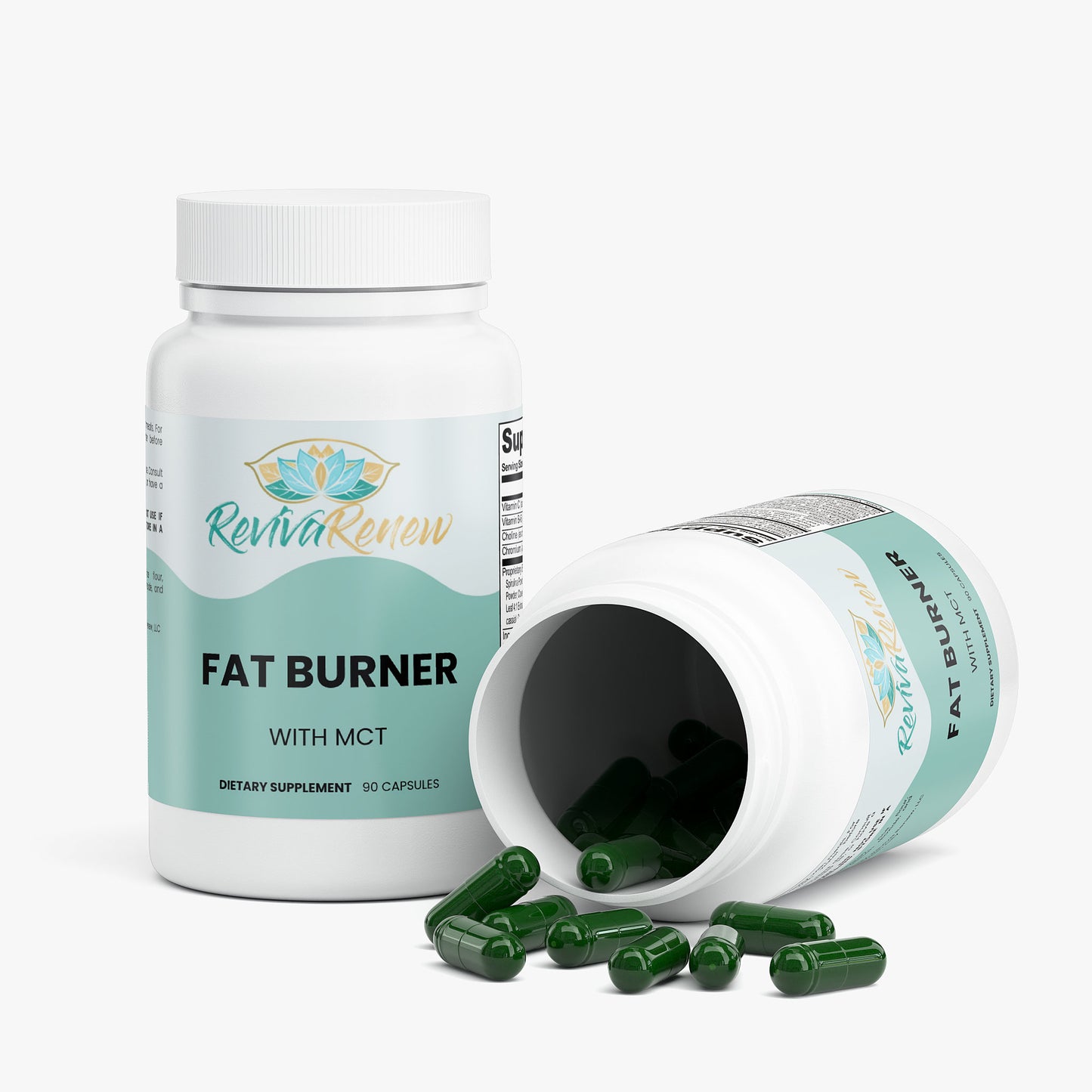 RevivaRenew Fat Burner with MCT – Targeted Thermogenic & Metabolic Support