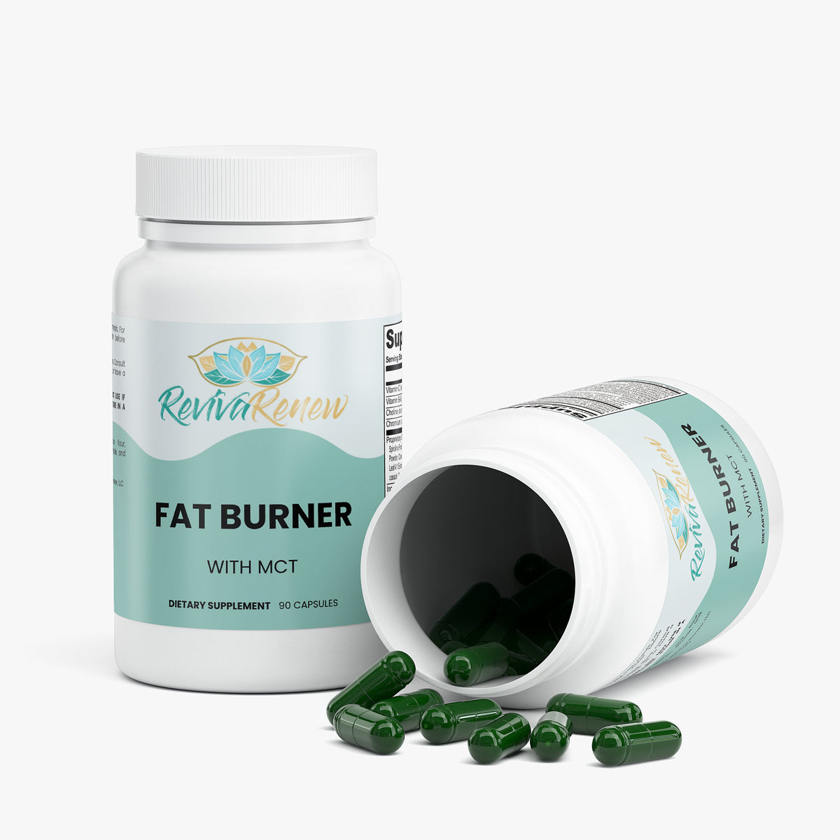 RevivaRenew Fat Burner with MCT – Targeted Thermogenic & Metabolic Support