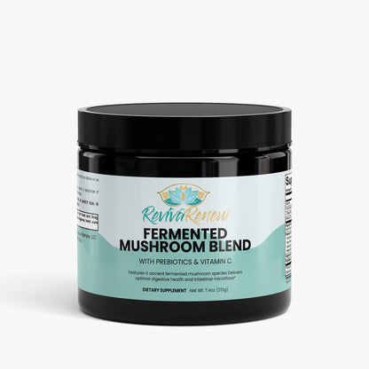 Fermented Mushroom Blend – Organic Immune & Gut Support Powder