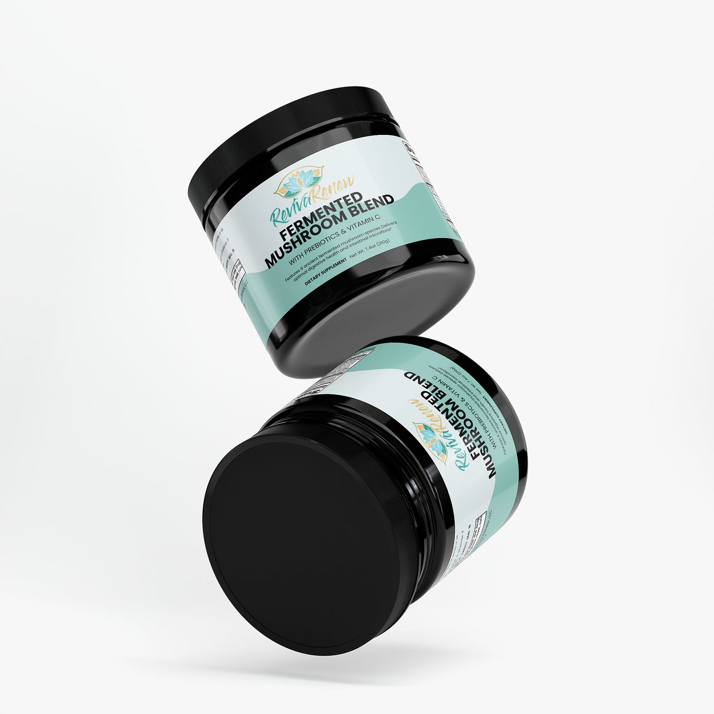 Fermented Mushroom Blend – Organic Immune & Gut Support Powder