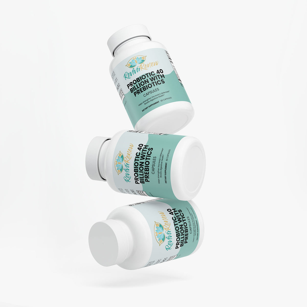 Probiotic 40 Billion with Prebiotics – Gut, Immune & Digestive Health | 60 Capsules