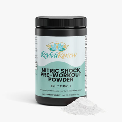 Nitric Shock Pre-Workout Powder (Fruit Punch)