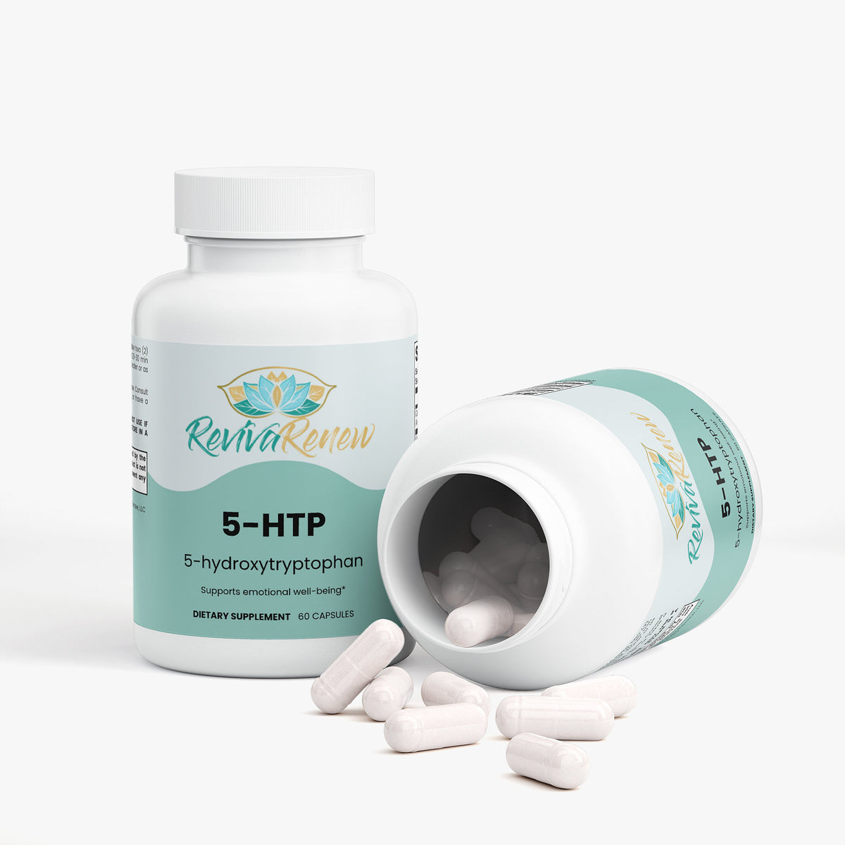 RevivaRenew 5‑HTP Capsules – Natural Emotional Balance & Serotonin Support