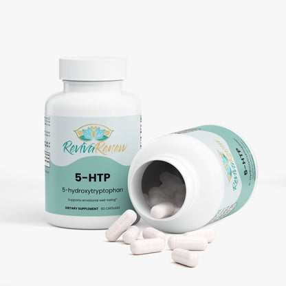 RevivaRenew 5‑HTP Capsules – Natural Emotional Balance & Serotonin Support