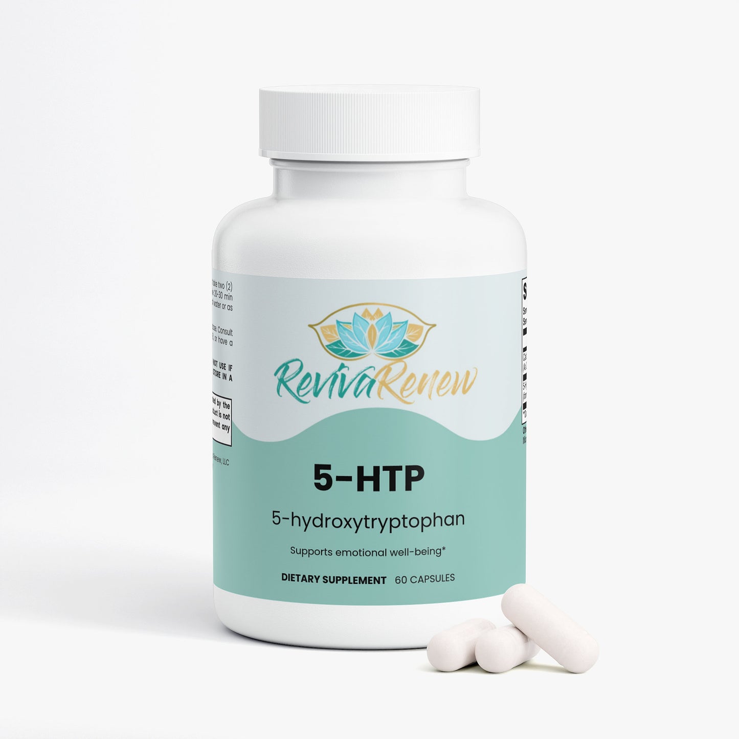 RevivaRenew 5‑HTP Capsules – Natural Emotional Balance & Serotonin Support