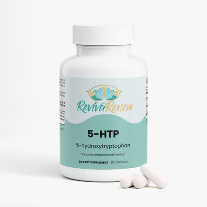 RevivaRenew 5‑HTP Capsules – Natural Emotional Balance & Serotonin Support
