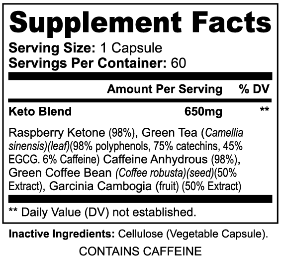 RevivaRenew Keto‑5 Capsules – 650 mg Advanced Keto Metabolism Support Blend